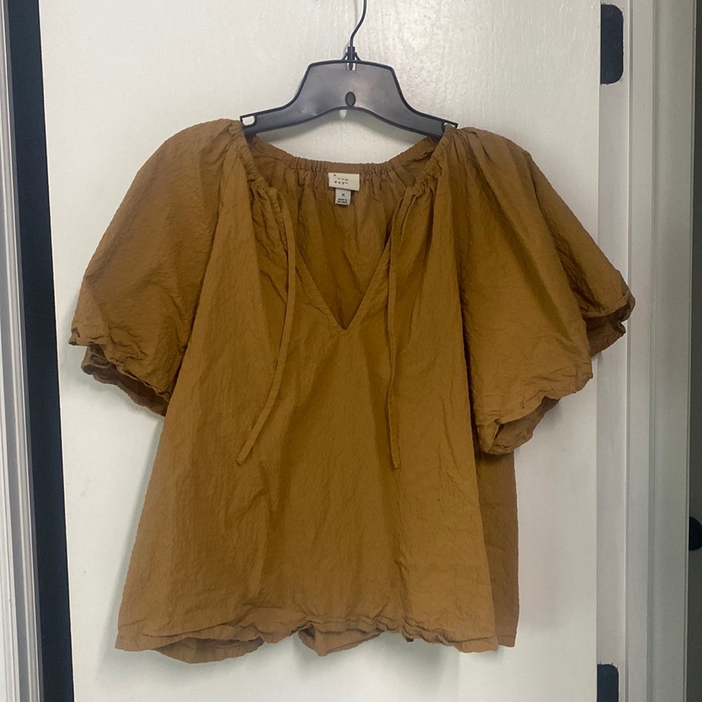 Smocked blouse